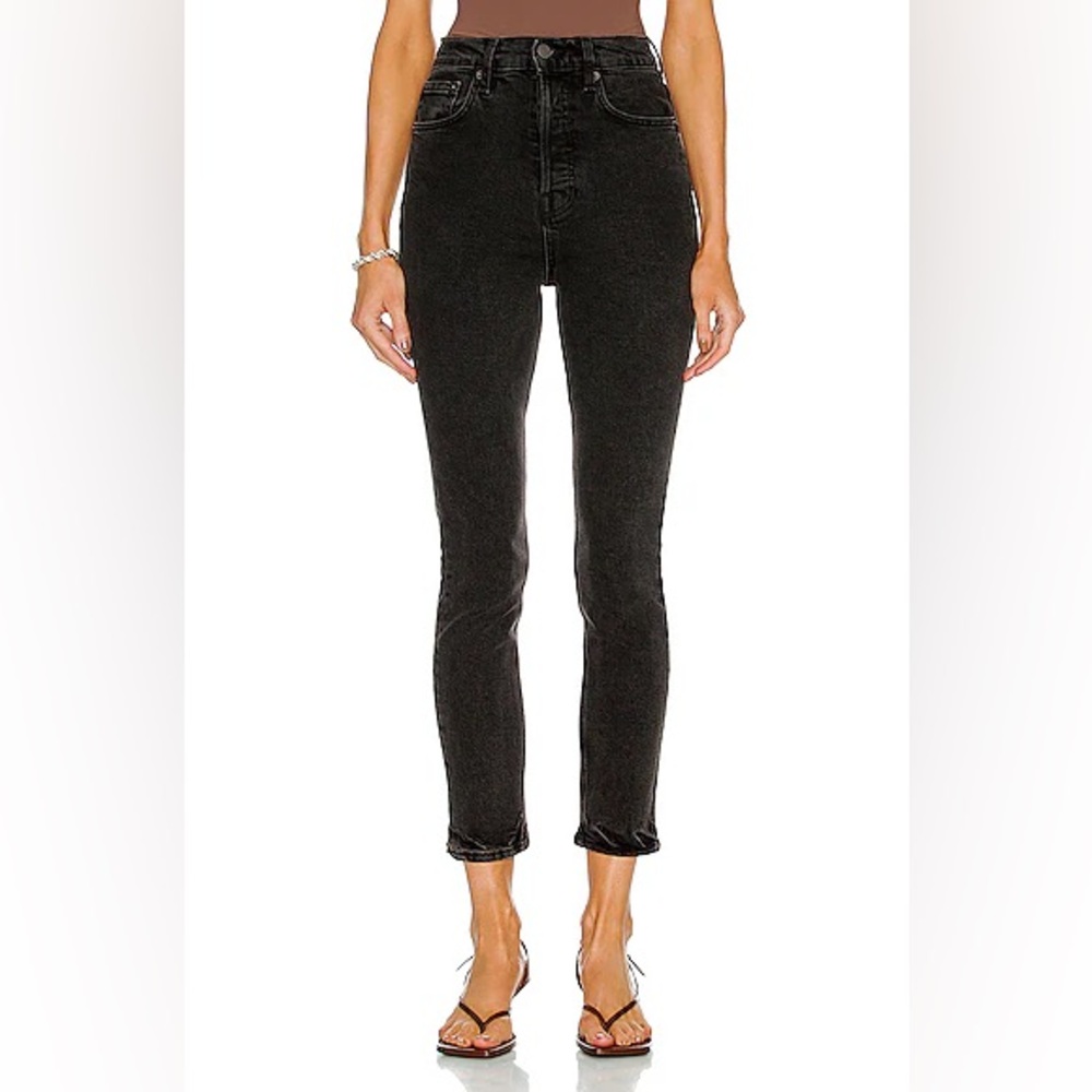 Khaite Vanessa Black Denim Jeans • 26